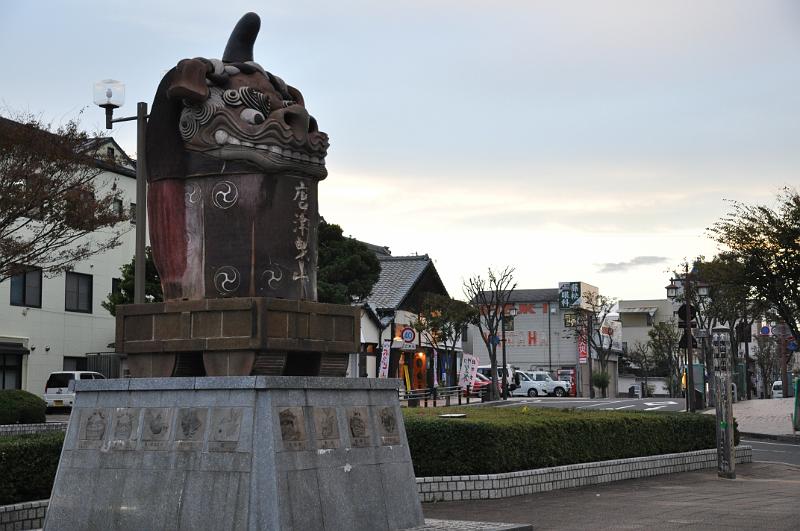 foto_20111105_1720_02.jpg - [de]Zurück am Bahnhof grüßt ein Modell eines Floats.[en]Back at the station you're also greeted by a model of one of the floats.